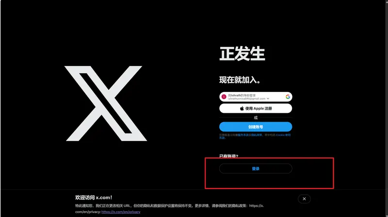 Twiter(推特)账号购买之后的登入教程