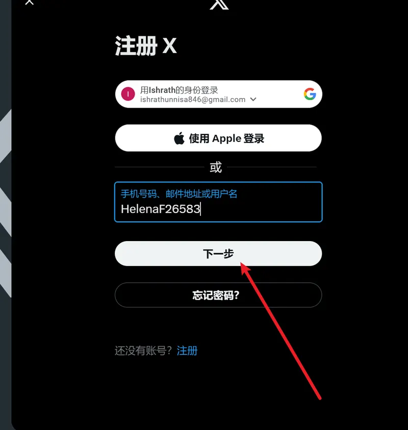Twiter(推特)账号购买之后的登入教程