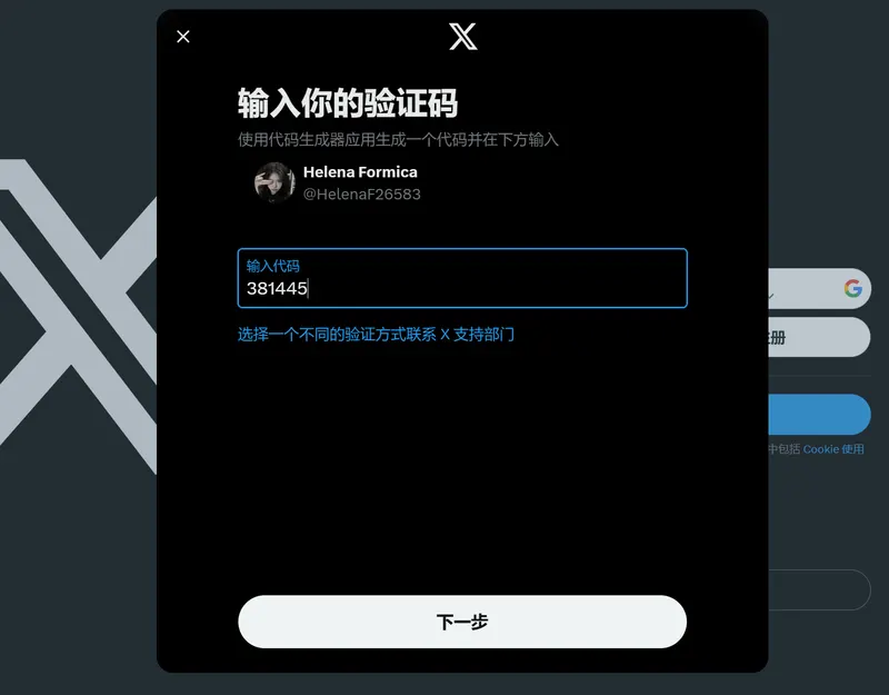 Twiter(推特)账号购买之后的登入教程